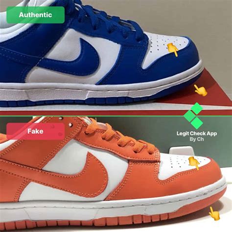 how to tell if nike dunks are real or fake|dunks low vs real.